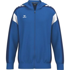 Kurtka treningowa Erima Celebrate 125 z kapturem niebieska junior. Niebieskie kurtki Erima, bez wzorów, z kapturem. Za 320,99 zł.