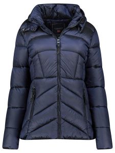 Geographical Norway Kurtka pikowana "Blanche" w kolorze granatowym rozmiar: XXL. Niebieskie kurtki Geographical Norway, xxl, bez wzorów, bez kaptura. Za 201,08 zł.