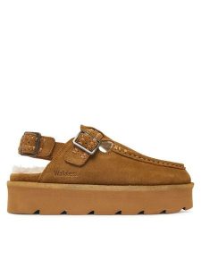 Clarks Sandały Meare Easy Mid 26329387 Brązowy. Brązowe sandały Clarks, bez wzorów, bez obcasa, na płaskiej podeszwie, bez zapięcia. Za 569,99 zł.