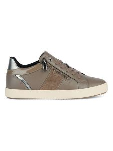 Geox Sneakersy "Blomiee" w kolorze khaki rozmiar: 39. Brązowe trampki Geox, bez wzorów, z materiału, bez zapięcia. Za 152,98 zł.