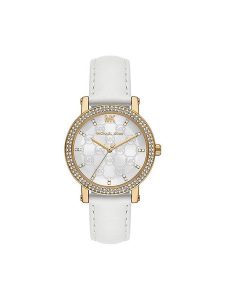 Michael Kors Zegarek Corey MK7551 Biały. Białe, analogowe zegarki Michael Kors. Za 979,99 zł.