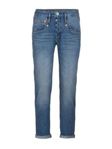 Herrlicher Dżinsy - Slim fit - w kolorze niebieskim rozmiar: W26. Niebieskie jeansy Herrlicher, bez wzorów, z podwyższonym stanem. Za 118,56 zł.
