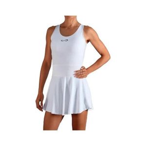 Stock Padel S.L. Endless Orbit sukienka biała M. Białe sukienki ENDLESS POOLS, l, bez wzorów, sportowe, bez kołnierzyka, bez ramiączek, sportowe. Za 372,50 zł.