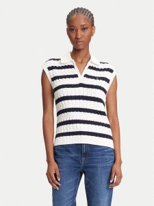 Tommy Hilfiger Sweter WW0WW45655 Granatowy Regular Fit. Niebieskie swetry klasyczne TOMMY HILFIGER, xl, z bawełny, bez kołnierzyka. Za 359,99 zł.