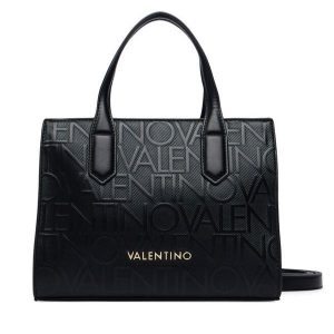Torebka Valentino. Czarne torebki klasyczne Valentino, bez wzorów, bez dodatków. Za 679,99 zł.