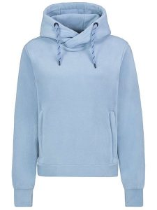 Sublevel Bluza w kolorze błękitnym rozmiar: L. Niebieskie bluzy Sublevel, l, bez wzorów, z materiału, z kapturem. Za 127,35 zł.