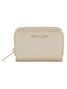 Hey Marly Portfel "Sleek Petite" w kolorze złotym - 14 x 9 x 4,5 cm rozmiar: onesize. Żółte portfele Hey Marly, bez wzorów, z materiału. Za 179,22 zł.