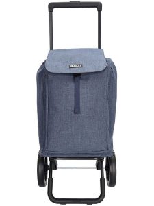 Beagles Wózek w kolorze niebieskim na zakupy - 43 x 100 x 40 cm rozmiar: onesize. Niebieskie shopper bag Beagles, bez wzorów, z materiału, bez dodatków. Za 217,99 zł.