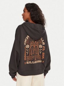 Billabong Bluza El Sol EBJSF00180 Szary Relaxed Fit. Szare bluzy Billabong, l, bez wzorów, z bawełny, bez kaptura. Za 319,99 zł.