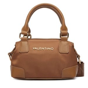 Torebka Valentino. Brązowe torebki klasyczne Valentino, bez wzorów, bez dodatków. Za 399,99 zł.