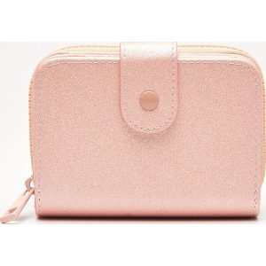 Portfel z cekinami - Różowy. Paski marki Cropp. W wyprzedaży za 19,99 zł.