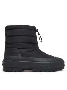 Calvin Klein Śniegowce Vulc Flatform Snowboot Nyl HW0HW03245 Czarny. Czarne buty zimowe Calvin Klein, z materiału, bez obcasa, bez zapięcia. Za 489,99 zł.