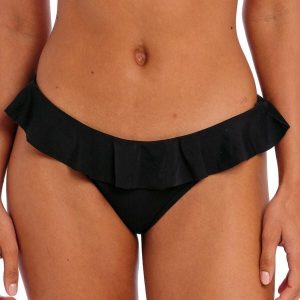 Figi do kostiumów kąpielowych dla kobiet Freya Jewel cove. Czarne figi FREYA ACTIVE, bez wzorów. Za 137,00 zł.