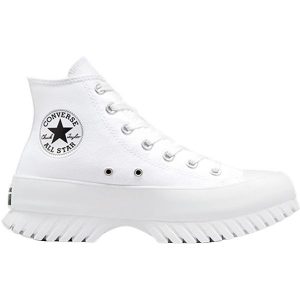 Buty do chodzenia damskie Converse A00871C. Białe buty sportowe Converse, bez wzorów, z materiału, bez zapięcia, trekkingowe. Za 490,00 zł.