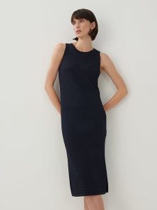 Someday Sukienka w kolorze czarnym rozmiar: 40. Czarne sukienki someday., bez wzorów, bez kołnierzyka, bez ramiączek, midi. Za 166,49 zł.