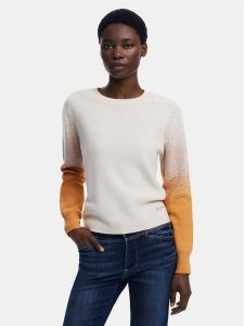 Desigual Sweter Fama 25WWJF24 Écru Regular Fit. Swetry klasyczne Desigual, xl, z syntetyku, bez kołnierzyka. Za 239,99 zł.