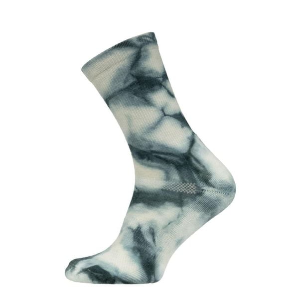 Skarpety Trekkingowe Na Giean Medium Weight Tie-Dyed Crew Monochrome. Czarne skarpetki NA GIEAN, bez wzorów. Za 79,99 zł.