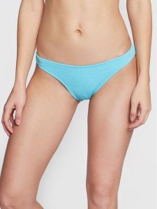 Banana Moon Dół od bikini Naida Scrunchy JAA14 Niebieski. Niebieskie bikini Banana Moon, bez wzorów, z syntetyku. Za 99,99 zł.