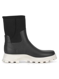 Hunter Kalosze WFS2238NRE-BDI Czarny. Czarne kalosze Hunter, bez wzorów, z kauczuku. Za 384,99 zł.