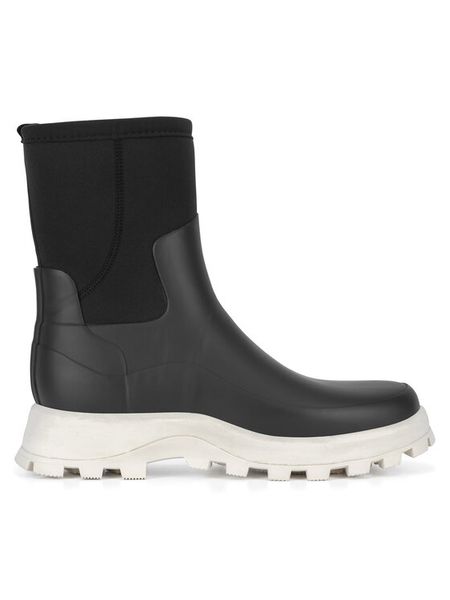 Hunter Kalosze WFS2238NRE-BDI Czarny. Czarne kalosze Hunter, bez wzorów, z kauczuku. Za 384,99 zł.