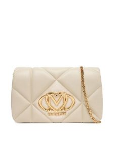 LOVE MOSCHINO Torebka JC4043PP1NLC0110 Beżowy. Brązowe torebki wieczorowe LOVE MOSCHINO, bez wzorów, ze skóry, bez dodatków. Za 559,99 zł.
