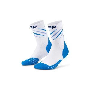 Skarpetki damskie sportowe Skarpetki kompresyjne biegania Claws CEP. Białe skarpetki CEP, bez wzorów, ze skóry. Za 74,00 zł.