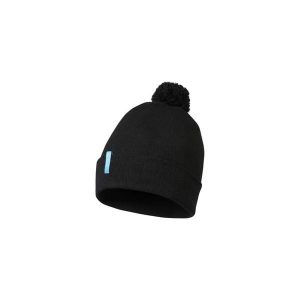 Czarna czapka zimowa Elevate unisex Olivine Grs z recyklingu. Czarne czapki Erima, bez wzorów, z elastanu, eleganckie. Za 96,99 zł.