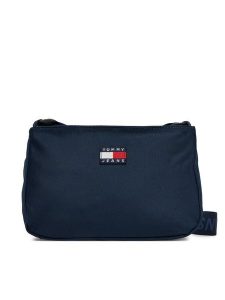 Tommy Jeans Torebka Tjw Daily Shoulder Bag AW0AW17544 Granatowy. Niebieskie torebki klasyczne Tommy Jeans, bez wzorów, z jeansu, bez dodatków. Za 219,99 zł.