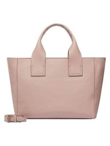 Liebeskind Berlin Skórzana torebka w kolorze beżowym - 35 x 27 x 13 cm rozmiar: onesize. Brązowe torebki klasyczne Liebeskind Berlin, bez wzorów, z materiału, przez ramię, bez dodatków. Za 635,42 zł.