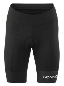 Gonso Szorty kolarskie "Essential" w kolorze czarnym rozmiar: 40. Czarne spodenki sportowe Gonso, bez wzorów, z materiału, rowerowe. Za 234,97 zł.