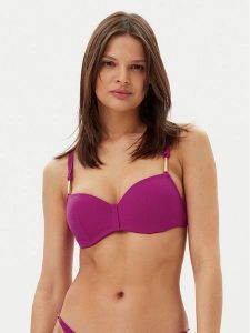 Chantelle Góra od bikini Hera C16WN5 Różowy. Czerwone bikini Chantelle, bez wzorów, z syntetyku. Za 309,99 zł.