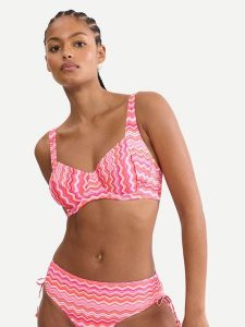 Triumph Góra od bikini Mix & Match Summer W 10226496 Pomarańczowy. Brązowe bikini Triumph, bez wzorów, z syntetyku. Za 159,99 zł.