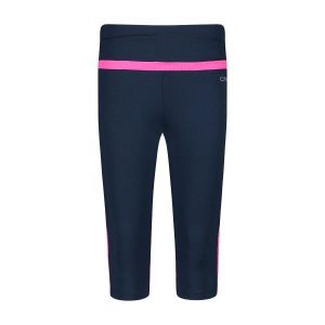 Damskie legginsy 3/4 CMP. Niebieskie legginsy CMP, bez wzorów. Za 250,00 zł.