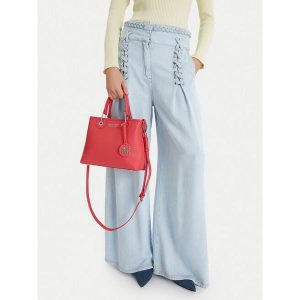 Torebka Nine West. Pomarańczowe kuferki Nine West, bez wzorów, bez dodatków. Za 136,99 zł.