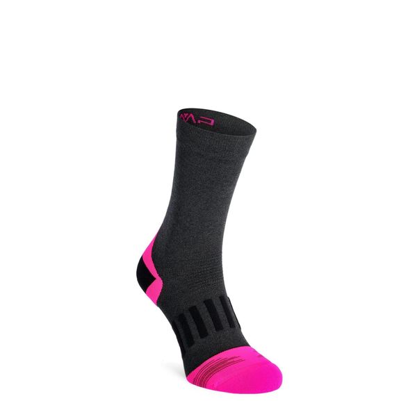 Skarpety damskie CMP Trekking Sock Low Microlon. Czarne skarpetki CMP, bez wzorów. Za 57,69 zł.