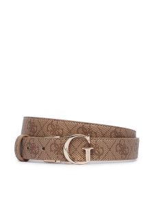 Guess Pasek BW9456 P6325 Brązowy. Brązowe paski Guess, z aplikacjami, ze skóry. Za 194,99 zł.