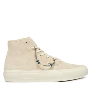 Tenisówki Vans. Brązowe trampki Vans, bez wzorów, bez zapięcia. Za 429,99 zł.