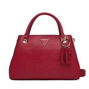 Torebka Guess. Czerwone torebki klasyczne Guess, z aplikacjami, bez dodatków. Za 539,99 zł.