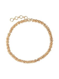 Otazu Pozłacany naszyjnik z kryształami Swarovski - dł. 42 cm rozmiar: onesize. Białe naszyjniki Otazu, z kryształem, pozłacane. Za 130,99 zł.