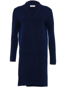 Zwillingsherz Kardigan "Jessi" w kolorze granatowym rozmiar: L/XL. Niebieskie kardigany Zwillingsherz. Za 214,70 zł.