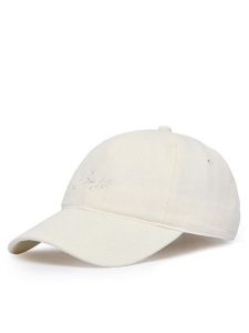 BOSS Czapka z daszkiem Lilyan 50558395 Biały. Białe czapki Boss, bez wzorów, z bawełny. Za 143,99 zł.