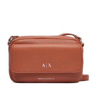 Torebka Armani Exchange. Brązowe torebki klasyczne Armani Exchange, bez wzorów, bez dodatków. Za 479,99 zł.