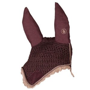 Krótka czapka dla konia BR Equitation Event. Brązowe czapki BR, bez wzorów, z materiału, eleganckie. Za 133,00 zł.