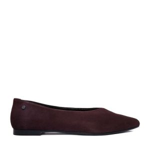 Baleriny Lasocki. Czerwone balerinki Lasocki, bez wzorów, bez obcasa, bez zapięcia. Za 169,99 zł.