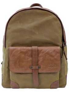 SPARWELL Skórzany plecak "Stable Sawyer" w kolorze oliwkowo-brązowym - 31 x 41 x 15 cm rozmiar: onesize. Brązowe plecaki SPARWELL. Za 340,99 zł.