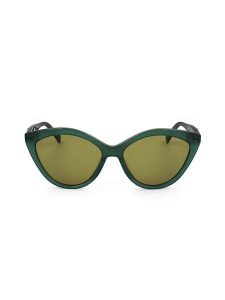 Longchamp Damskie okulary przeciwsłoneczne w kolorze zielonym rozmiar: 56. Zielone okulary przeciwsłoneczne Longchamp. Za 224,95 zł.