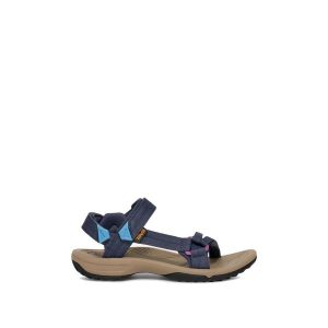 Sandały turystyczne damskie Terra Fi Lite Women. Niebieskie buty trekkingowe Teva, bez zapięcia. Za 335,99 zł.