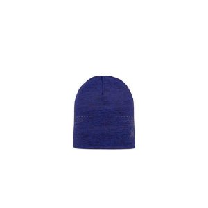 Czapka BUFF dryflx® beanie solid. Niebieskie czapki Buff, bez wzorów, sportowe. W wyprzedaży za 116,15 zł.
