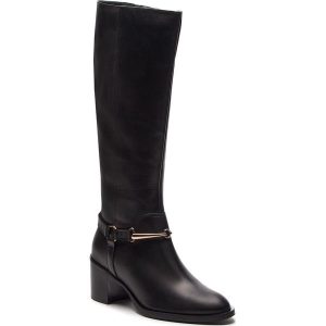 Kozaki SOLO FEMME - 24714-02-883/000-01-00 Czarny. Kozaki marki Solo Femme. W wyprzedaży za 379,00 zł.