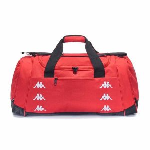 Torba sportowa Kappa Grenno. Czerwone torby podróżne i sportowe Kappa, bez wzorów. Za 263,50 zł.